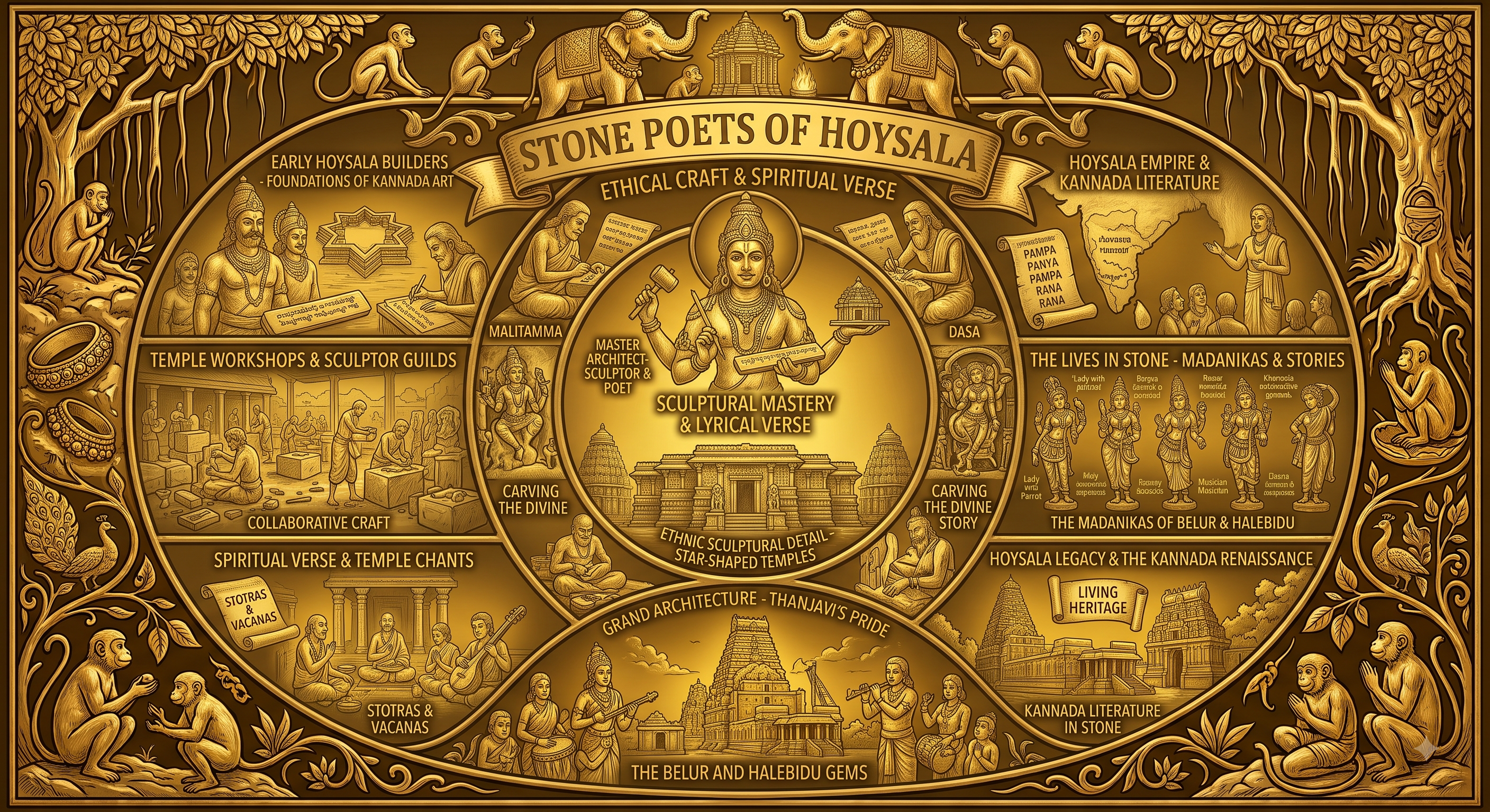 Stone Poets of Hoysala